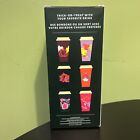 Starbucks Halloween 2023 Glow-in-the Dark 6 Pack 16 Oz Reusable Hot Cups New 