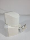Bose Acoustimass Lifestyle Double Cube Doubleshot Speaker White Works Ships Free