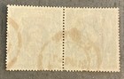 Bahrain 36 - 1941 15rs India Postage Kgvi Horizontal Pair Stamps  Used