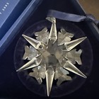 Nib  Swarovski 2002 Annual Christmas Ornament Crystal Snowflake