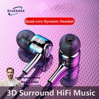3 5mm Wired Earphones In Ear Headphones Hifi Bass Earbuds Gaming Sports Headset 