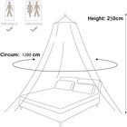 Aifusi Mosquito Net For Bed Canopy Black exgra Large Mosquito Netting For