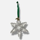 Swarovski Clear Crystal Annual Edition 2024 Snowflake Hanging Ornament