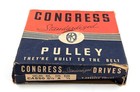 Nos  Vtg  Congress 5 5    Od 1 2    Fixed Bore Die-cast V-belt Pulley  Type A  Ca550