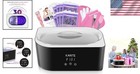 Compact 4000ml Paraffin Wax Bath - Fast Heating For Soothing Hand And Foot Care