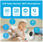 2k Hd Video Baby Monitor With Camera   Audio Wifi Night Vision Motion Detection