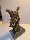 Frederic Remington Statue Mountain Man  4 5 Inx2 75x1 50in