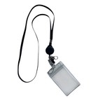 Retractable Id Badge Reel   Lanyard Set
