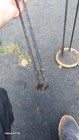 Vintage Brass Fireplace Tool Set