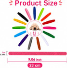 15 Pcs Puppy Whelping Collars Set  Soft Adjustable Newborn Puppy Id Collars