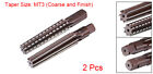 2pcs 3mt Morse Taper Reamer Coarse And Finish Set H8 Alloy Tool Steel 8 Flutes