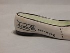 Vintage Ceramic Shoe Figurine Advertising Fredelle Footwear Made In Italy