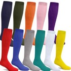 Golf Knickers Colorful Knee High Solid Cotton Socks For Men