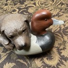 Ducks Unlimited Limited Edition Chocolate Lab With Duck Decoy 1990s