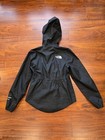 The North Face Girl Antora Waterproof Rain Jacket Size S 7 8 Black