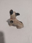 Antique Hubley  Cast Iron French Bulldog Paperweight Miniature 3  Red Collar