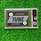 Clayton Tune Signed Autographed Card Photo Rookie Houston Psa Auto 10