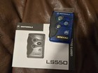 Motorola Blue S550 Pager New With Manual