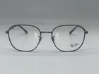 New Ray Ban Rb 6534 3187 Polished Black Eyeglasses Frame Rx 53-19