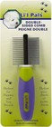 Pet Li l Pals Double-sided Dog Comb - Tick   Flea Comb - Dog Grooming Brush For