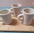 Lot Of 3 Original Waffle House Cups Thick Heavy Original  Coffee Mug Vintage 