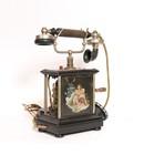 Ornate  Complete  All-original C  1905 K t a s  Antique Desk Telephone   Denmark