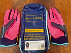 Bruce Bolt Bear Series Short Cuff Batting Gloves - Adult Large -  sunset  - New