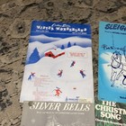 Vtg Christmas Sheet Music Lot Of 6  winter Wonderland  Sleigh Ride  Silverbells 