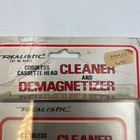 Realistic Cassette Head Cleaner Demagnetizer Silver 44-631