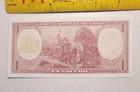 1964 Chile 1 Escudo Note  Pick 136 Unc