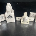 Martha Stewart Edge Paper Punch Craft Lot Of 4 Scrapbook Lace Leaf Fence Drop