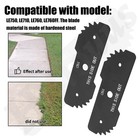 Haiouus 7-1 2  Eb-007 Edge Hog Heavy-duty Edger Replacement 7-1 2-inch  Black