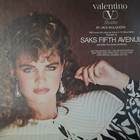 Large Valentino Print Ad Size 21x14  Valentino Saks Fifth Avenue