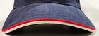 Conoco Phillips  Company Cat Hat - Black With White And Red Trim