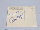 Autographed Personalized Postcard Don Garlits Museum Of Drag Racing