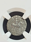 Indo-scythians Azes I ii After 58 Bc Ar Drachm Ngc Ancient Silver Coin
