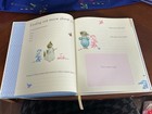 Peter Rabbit Baby Book  my First Year  Keepsake Memory Album Photo Diary Memorie