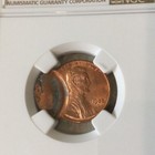 1988d 1c Ngc Ms66rd Double Struck 2nd Strike Off Center Mint Error 2 Full Dates