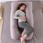 Pregnancy Pillow  Full Body Maternity Pillow Side Sleeper Belly Back Hip Support