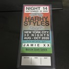 Harry Styles  together Together  9 25 26 Commemorative Ticket Night 14 Of 30 Msg