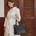 Genuine Leather Women Handbag Large Tote Shoulder Crossbody Satchel Work Travel
