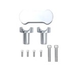 1 25  32mm 3  Rise Motorcycle Handlebar Risers Clamps Fit Chrome