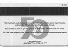 Palms Casino - Las Vegas  Nv - Playboy 50th Anniversary Slot Card  blank 