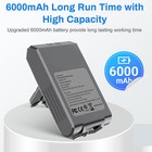 Battery 6400mah V6 Replacement For Dyson Sv04 Dc58 Dc59 Dc61 Dc62 Dc72 Animal