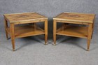 Pair Of Baker Furniture Company Rosewood Directoire End Tables
