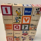 Disney Mickey Mouse Clubhouse Learning Wood Blocks Stackable 20 Pieces