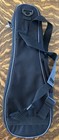 Road Runner Ukulele Gig Bag Case 24    Nylon Pockets Grey   Black - Exc