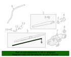 Genuine Mazda Wiper Blade Refill Bckn-67-333
