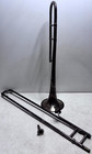 C g  Conn 1916 Trombone Elkhart In Silver Plate Engraved 7    Copper Wash Bell