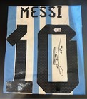 Lionel Messi Signed Argentina Home Jersey Authenticated By Beckett 1 1